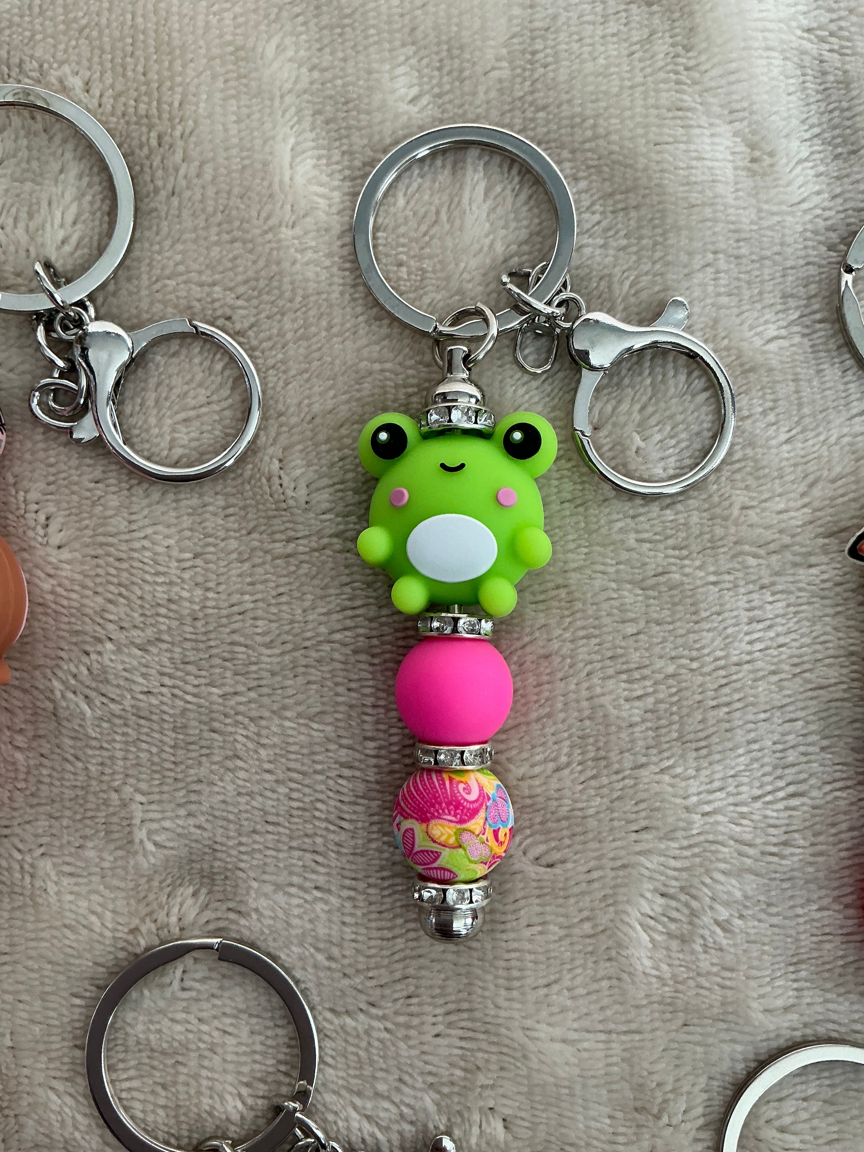 Cute Critters Handmade Keyring Collection