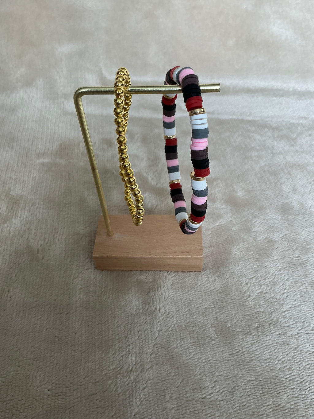 Berry Blossom Stackable Bracelet Set