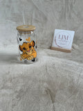 Young Simba Lion King Glass Tumbler