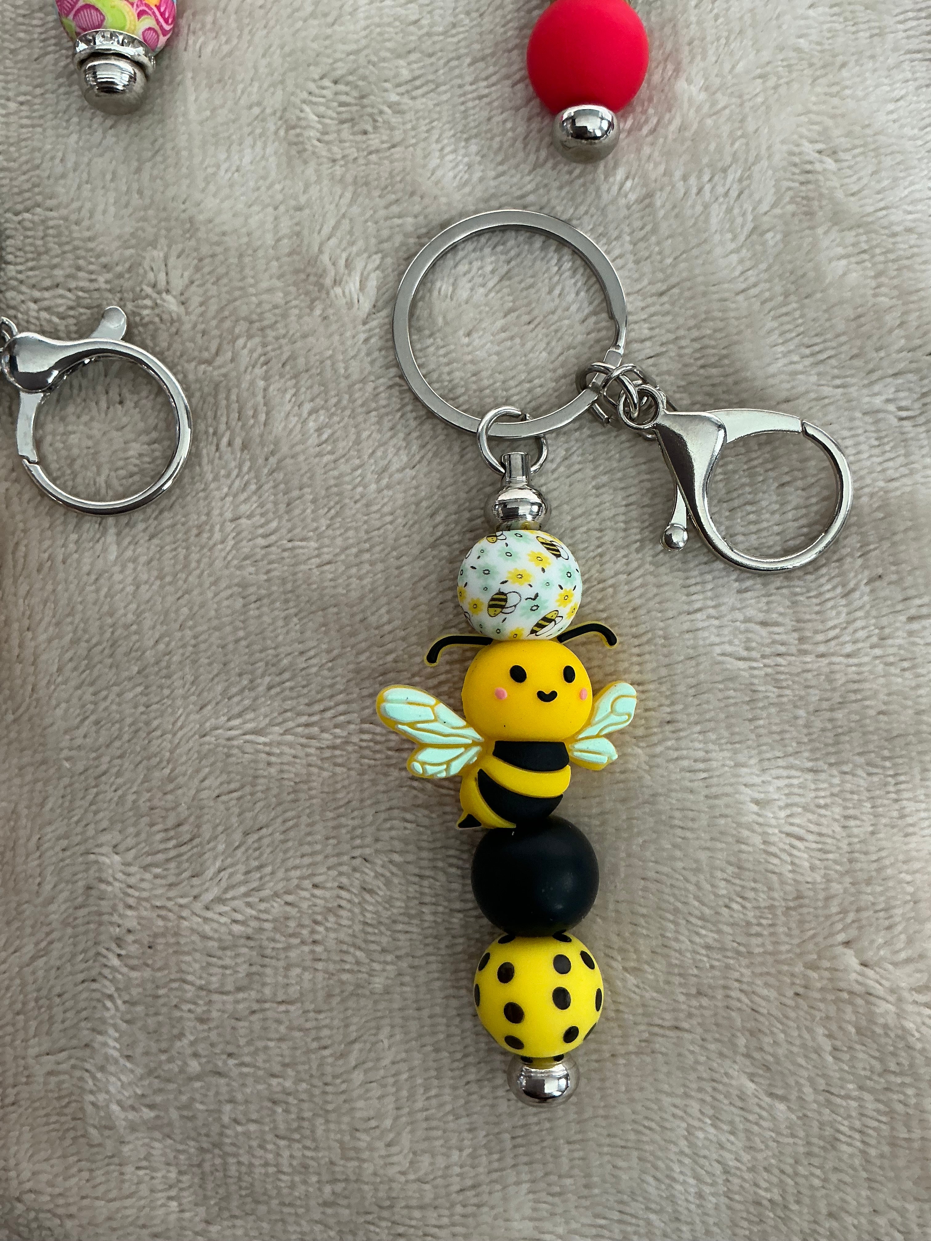 Cute Critters Handmade Keyring Collection