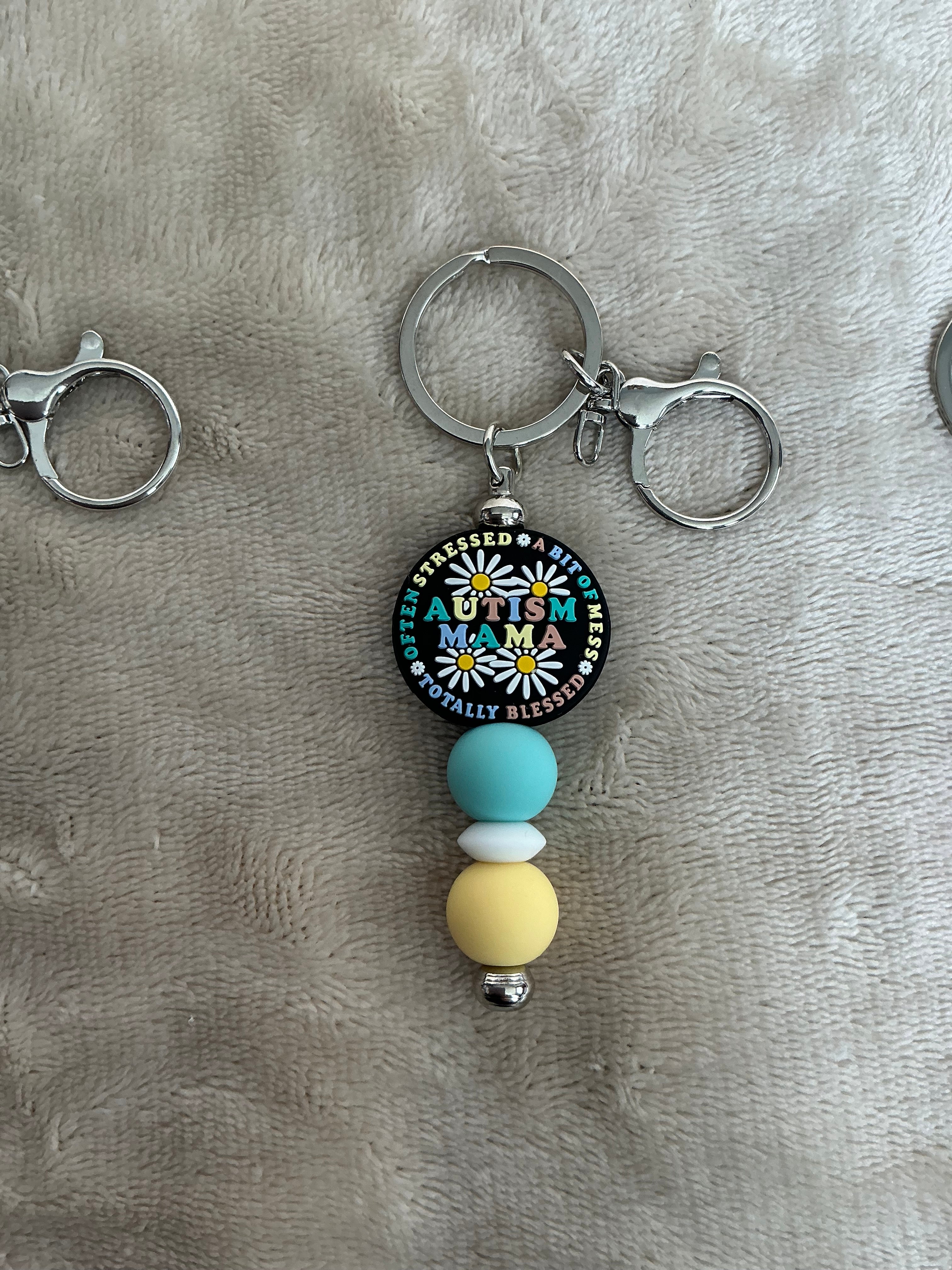 Awareness & Everyday Essentials Handmade Keyring Collection