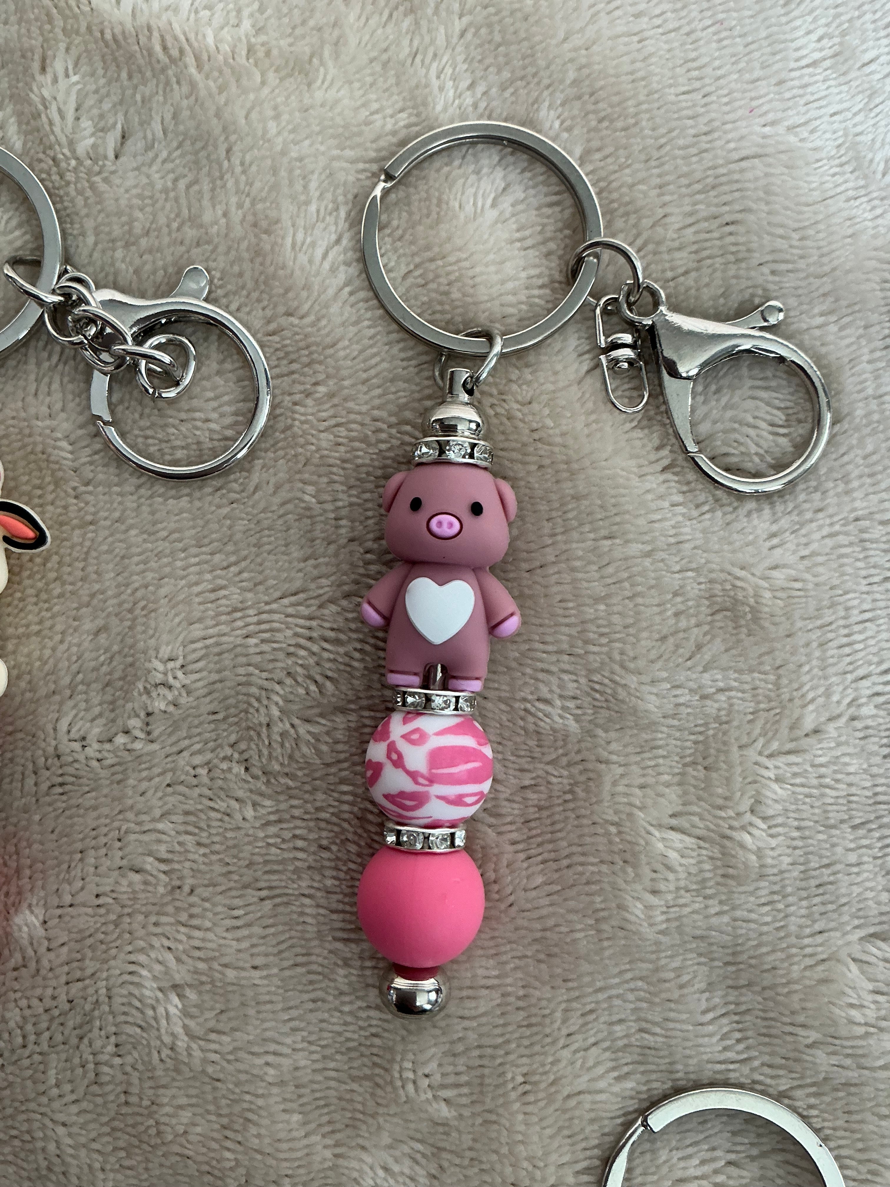 Cute Critters Handmade Keyring Collection