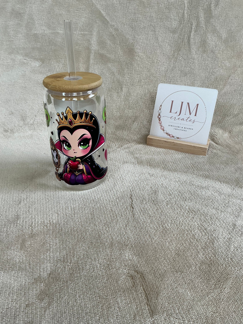 Evil Queen Glass Tumbler