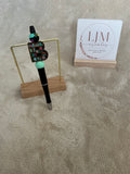 Book Lover Beaded Pen | Handmade Teacher & Reader Gift Pen
