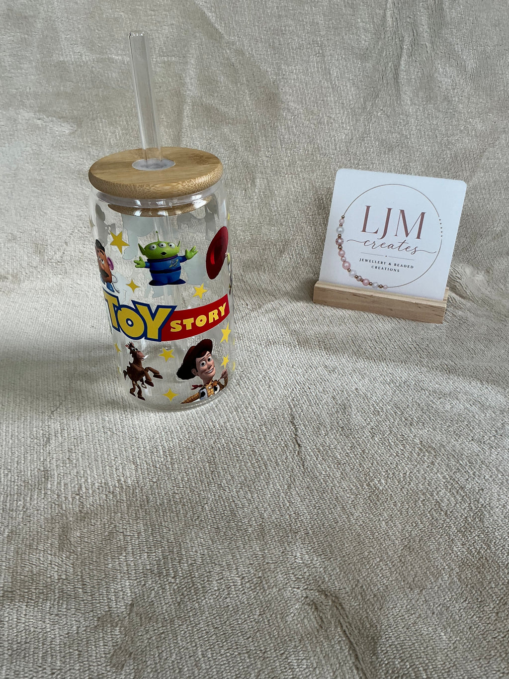 Toy Story Character Glass Tumbler
