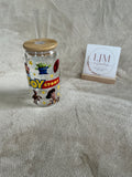 Toy Story Character Glass Tumbler