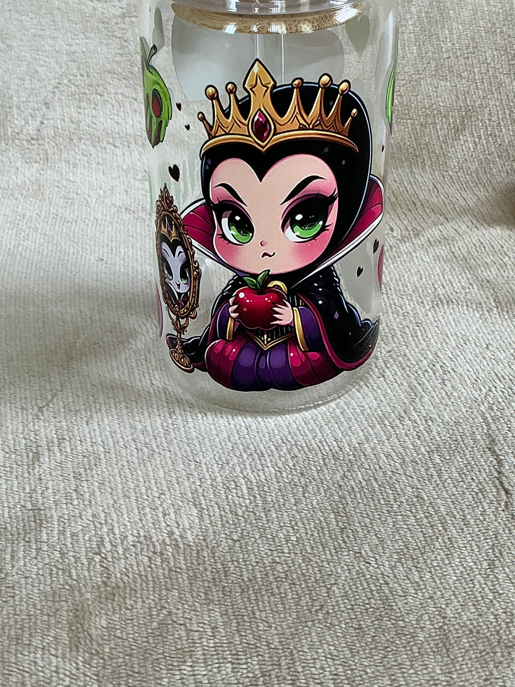 Evil Queen Glass Tumbler