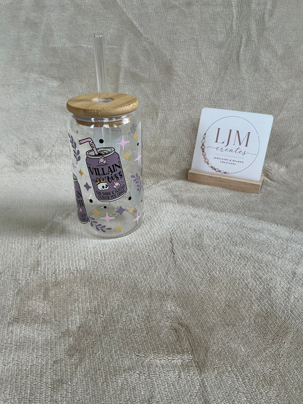 Villain Fizz Glass Tumbler