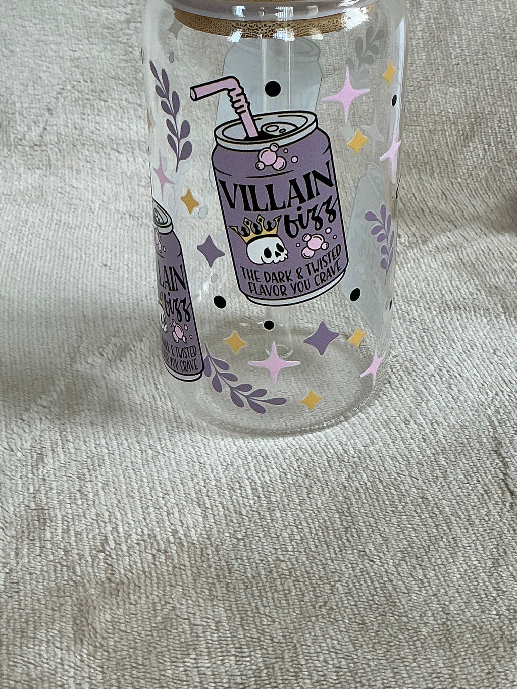 Villain Fizz Glass Tumbler