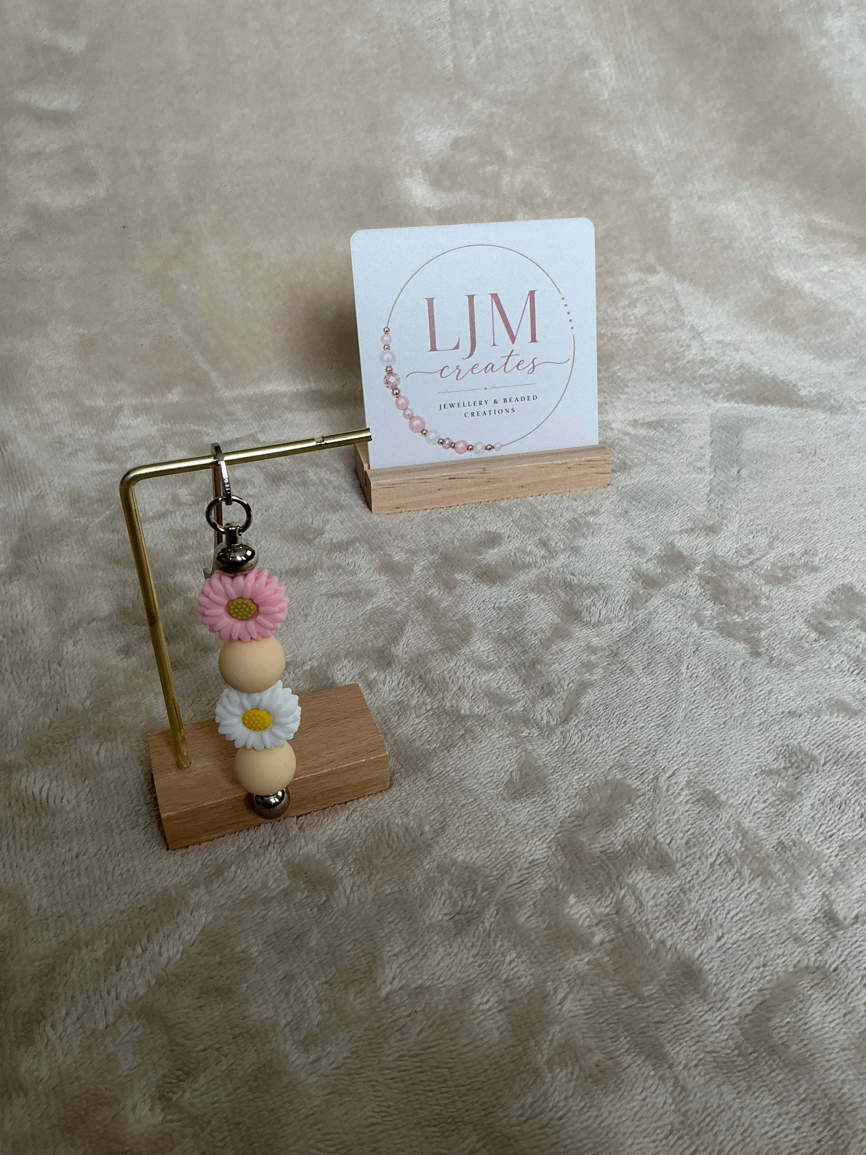 Whimsical Beaded Character & Floral Bookmark Collection